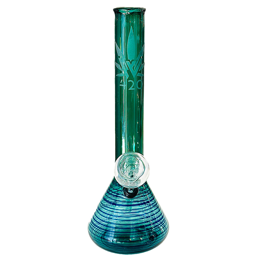 Bong Pyrex W420 Aqua 06