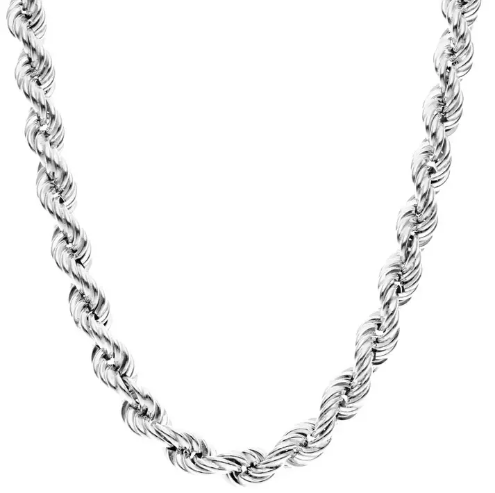 Rope Chain 6mm — La Lux Oslo, 925 Sølv