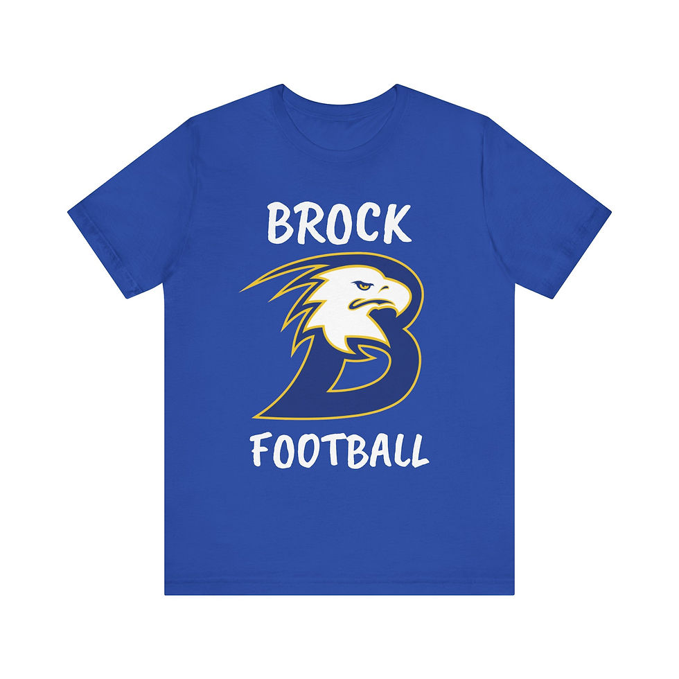 Thumbnail: Brock Football Shirt- Personalizable