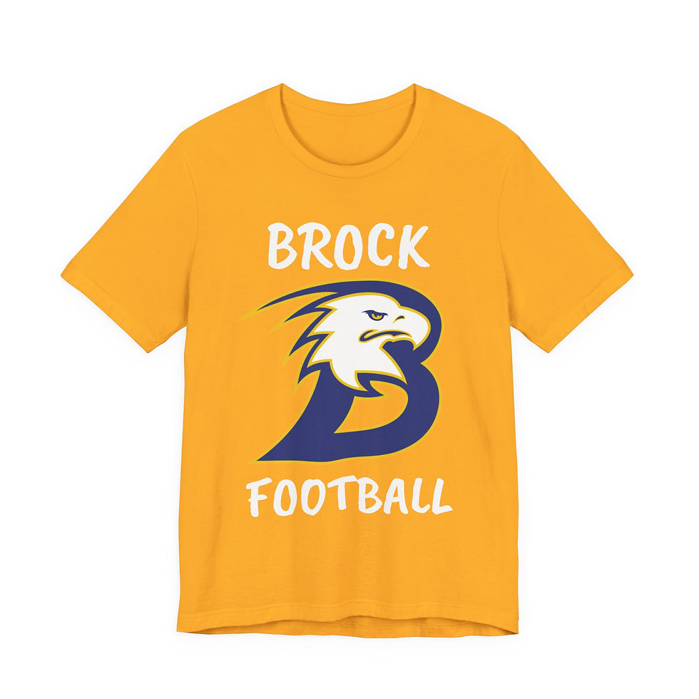 Thumbnail: Brock Football Shirt- Personalizable