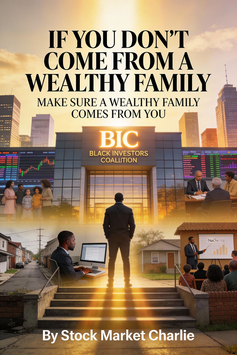 "Empowering Generations: The Black Investors Coalition encourages financial growth and education, ensuring a legacy of wealth and opportunity for the future."