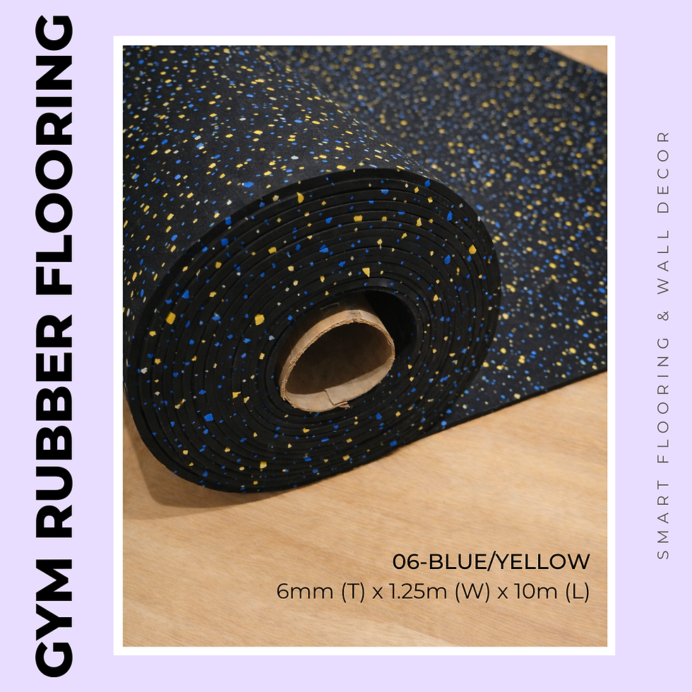 Thumbnail: GYM Rubber Flooring (6mm)