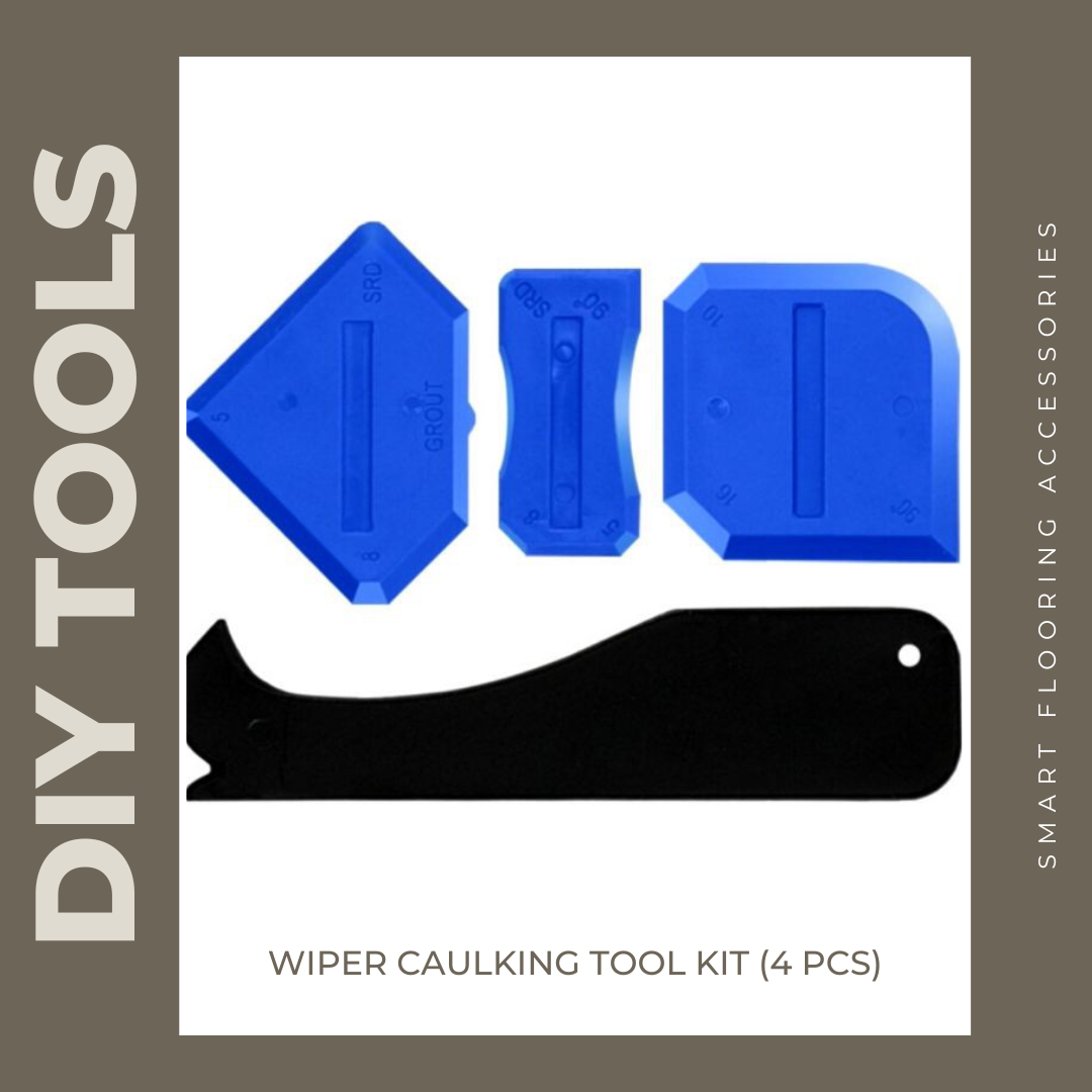 Silicone Sealant Wiper Caulking Tool Kit (4 PCS)