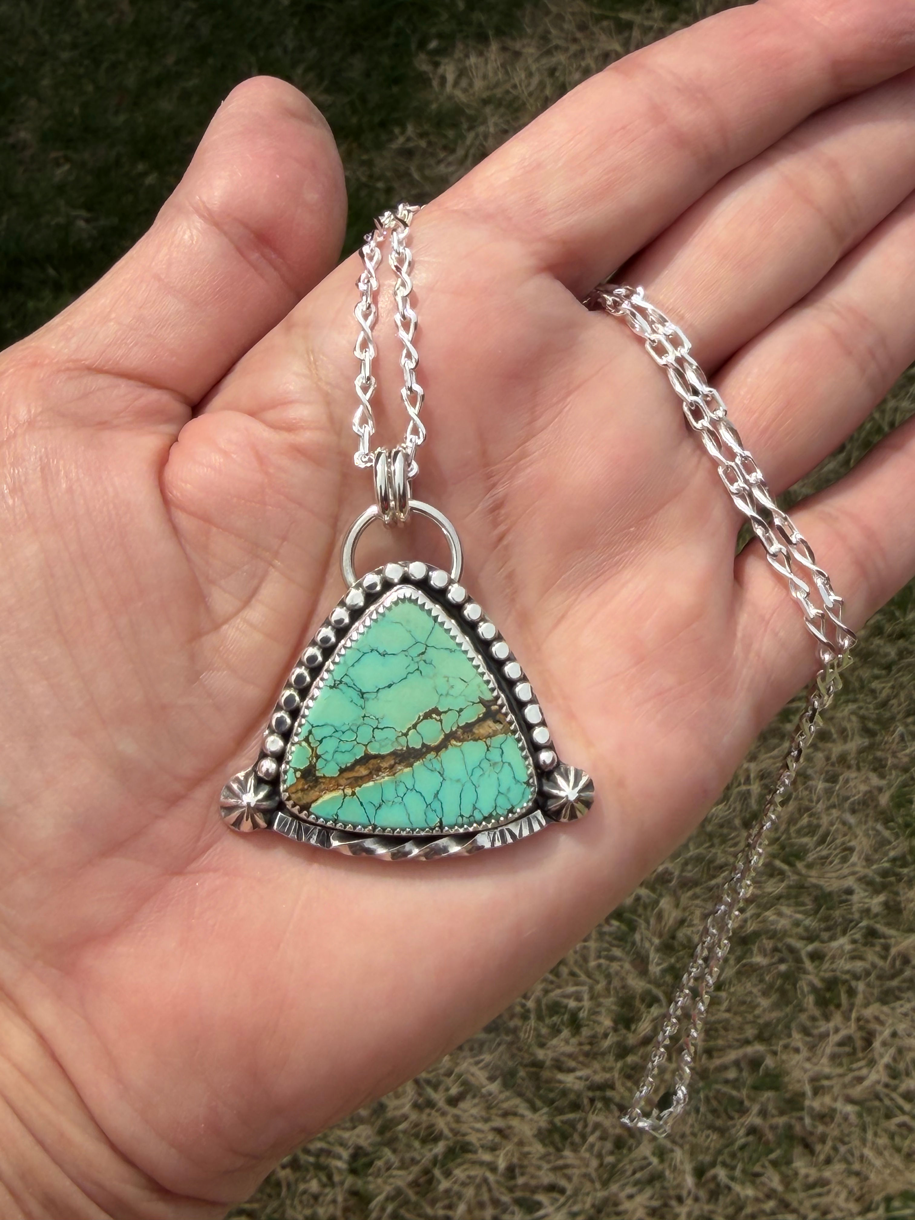Moon River turquoise necklace