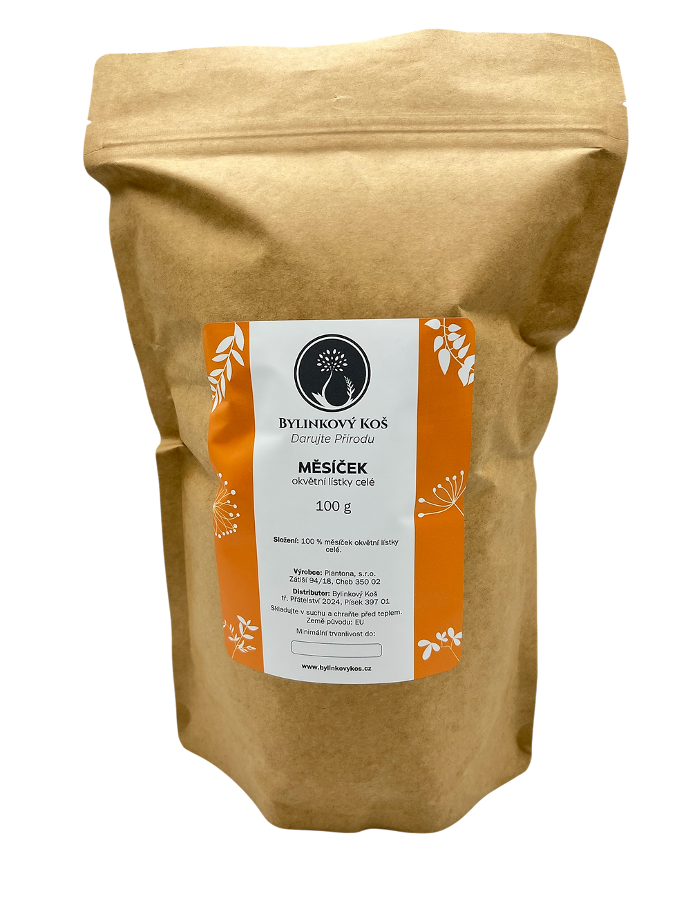 Měsíček – sušená bylina 100 g