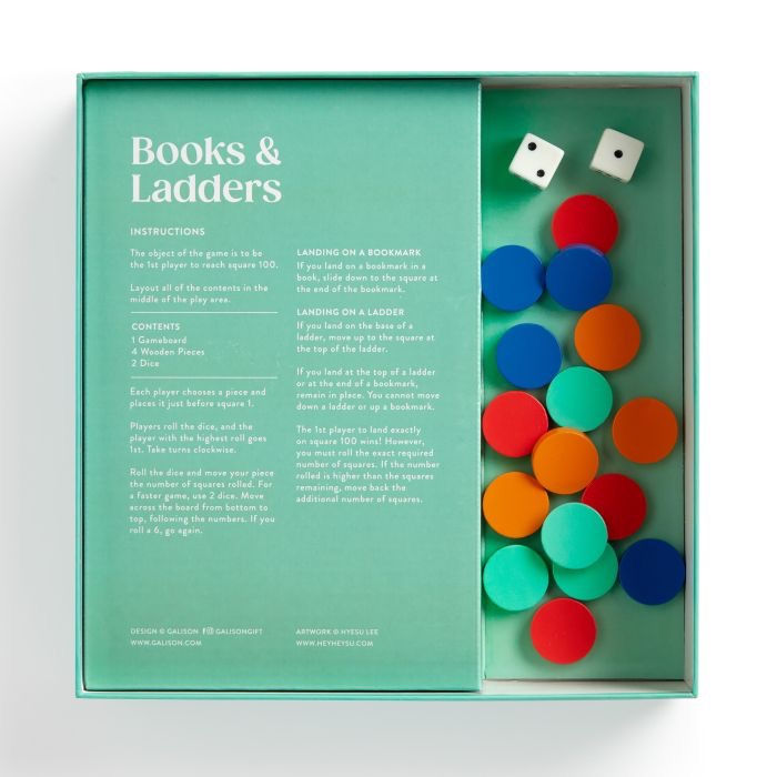 Thumbnail: Books and Ladders Classic Board Game