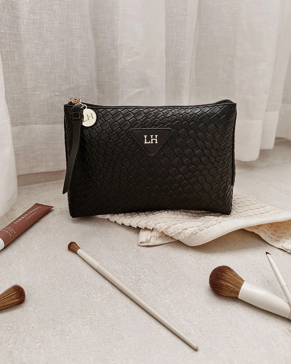Thumbnail: Carlo Makeup Bag - Black