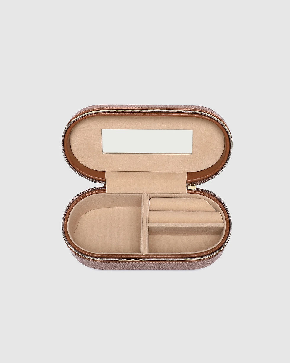 Thumbnail: Charlee Jewellery Box - Tan