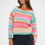 Thumbnail: Tarn Knit - Pink Multi Stripe
