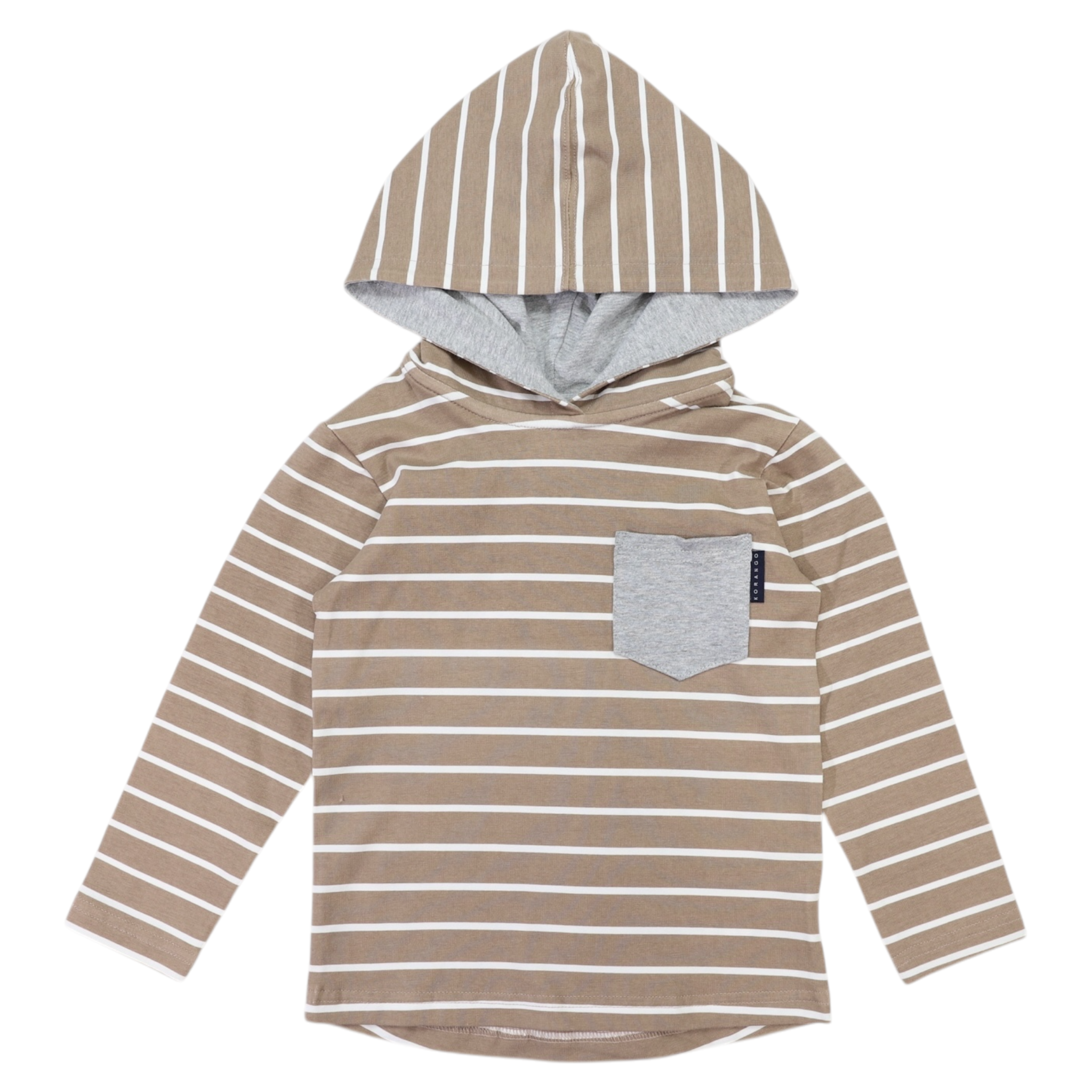 Hooded Tee - Chestnut