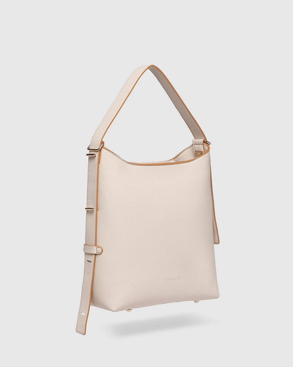 Thumbnail: Audrey Bucket Bag - Vanilla