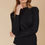 Thumbnail: Juno Knit Top - Onyx