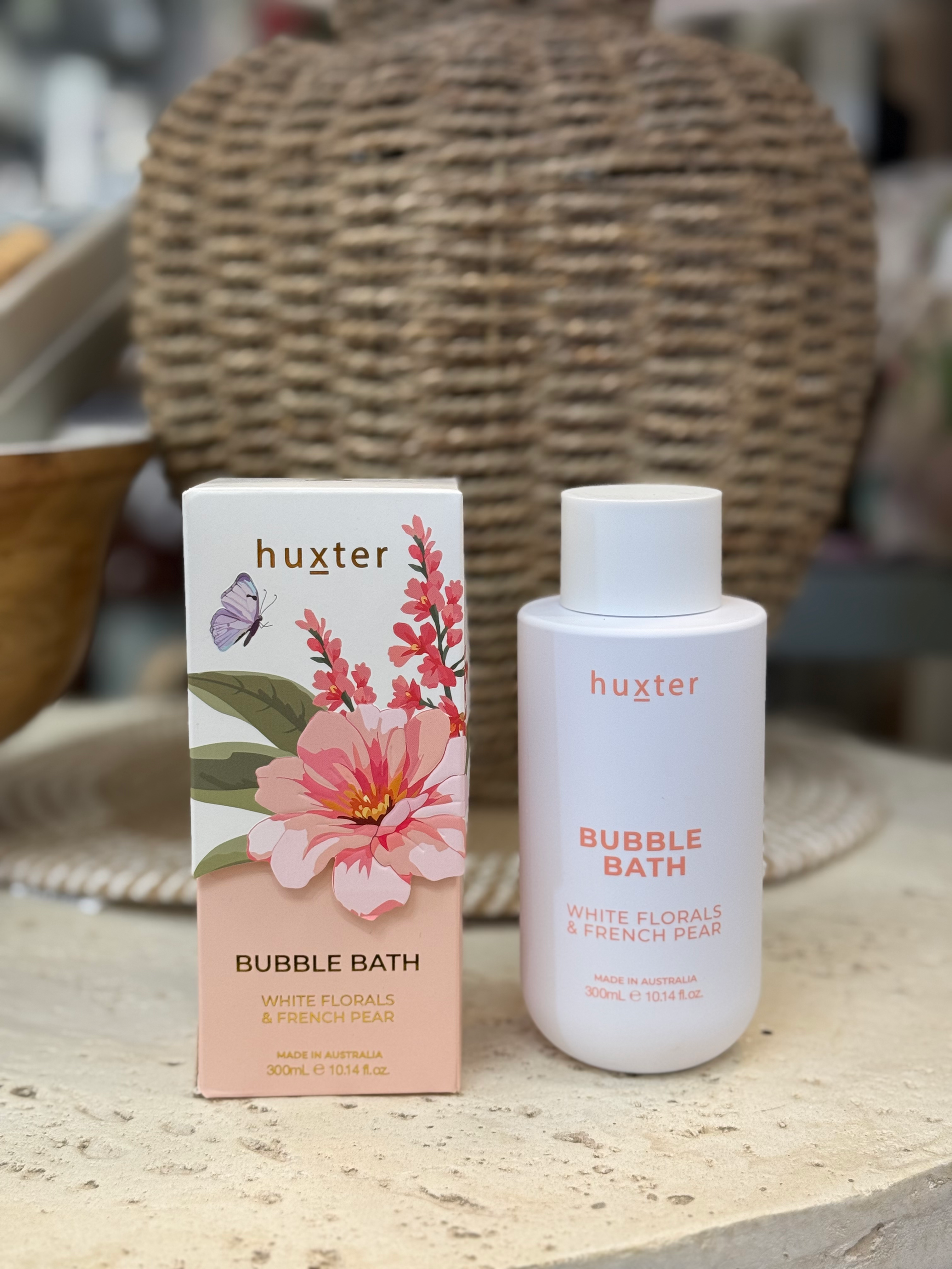 300ml Bubble Bath - White Florals & French Pear