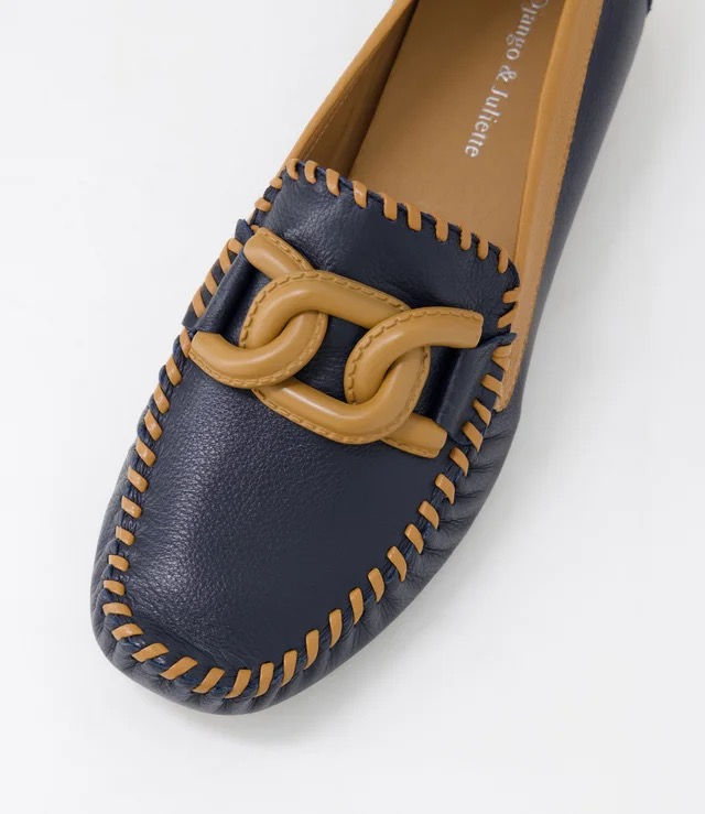 Thumbnail: Django & Juliette Lahey - Navy Dark Tan