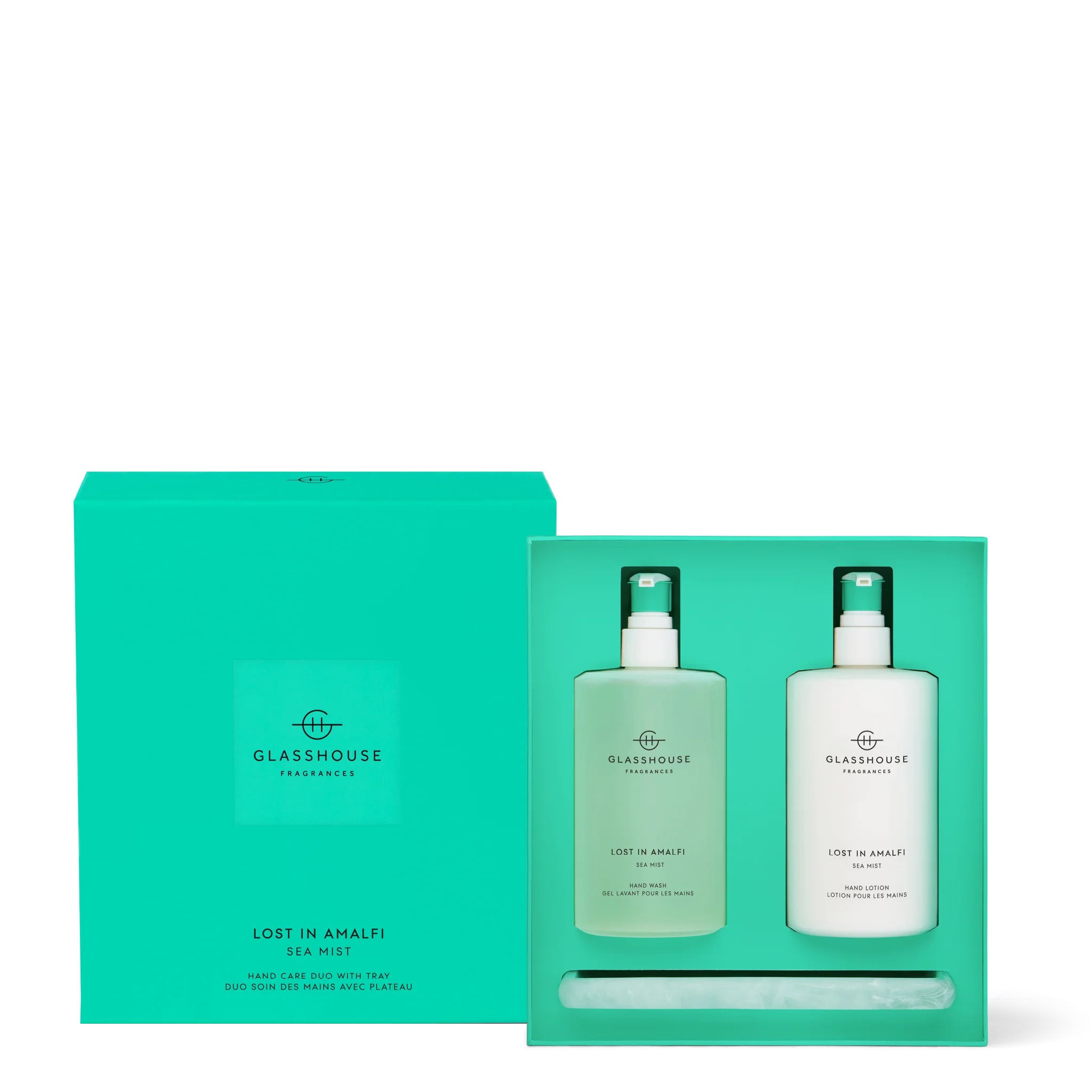 Lost in Amalfi - Glasshouse Hand Care Duo with Tray