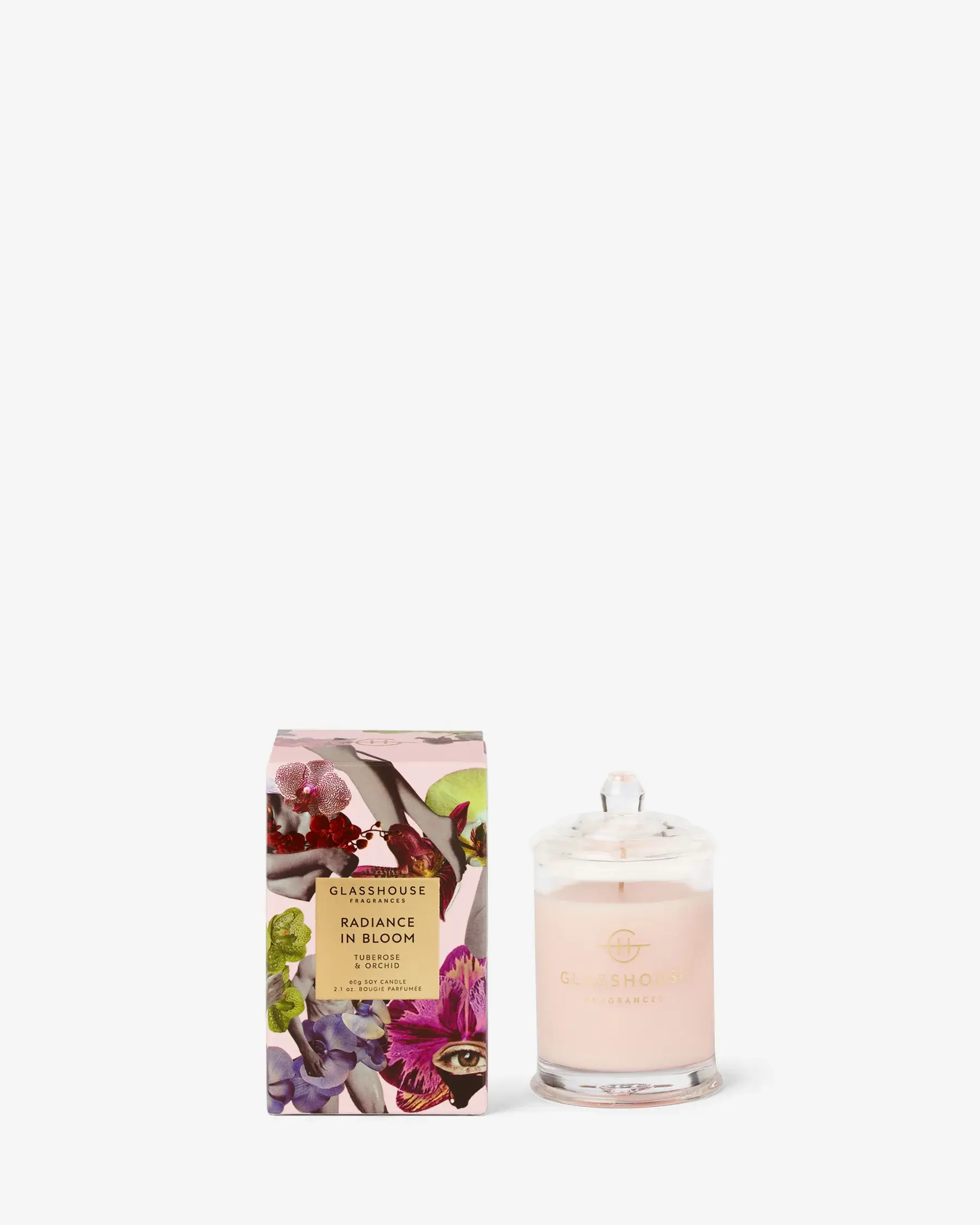 Glasshouse Candle 60g - Radiance in Bloom