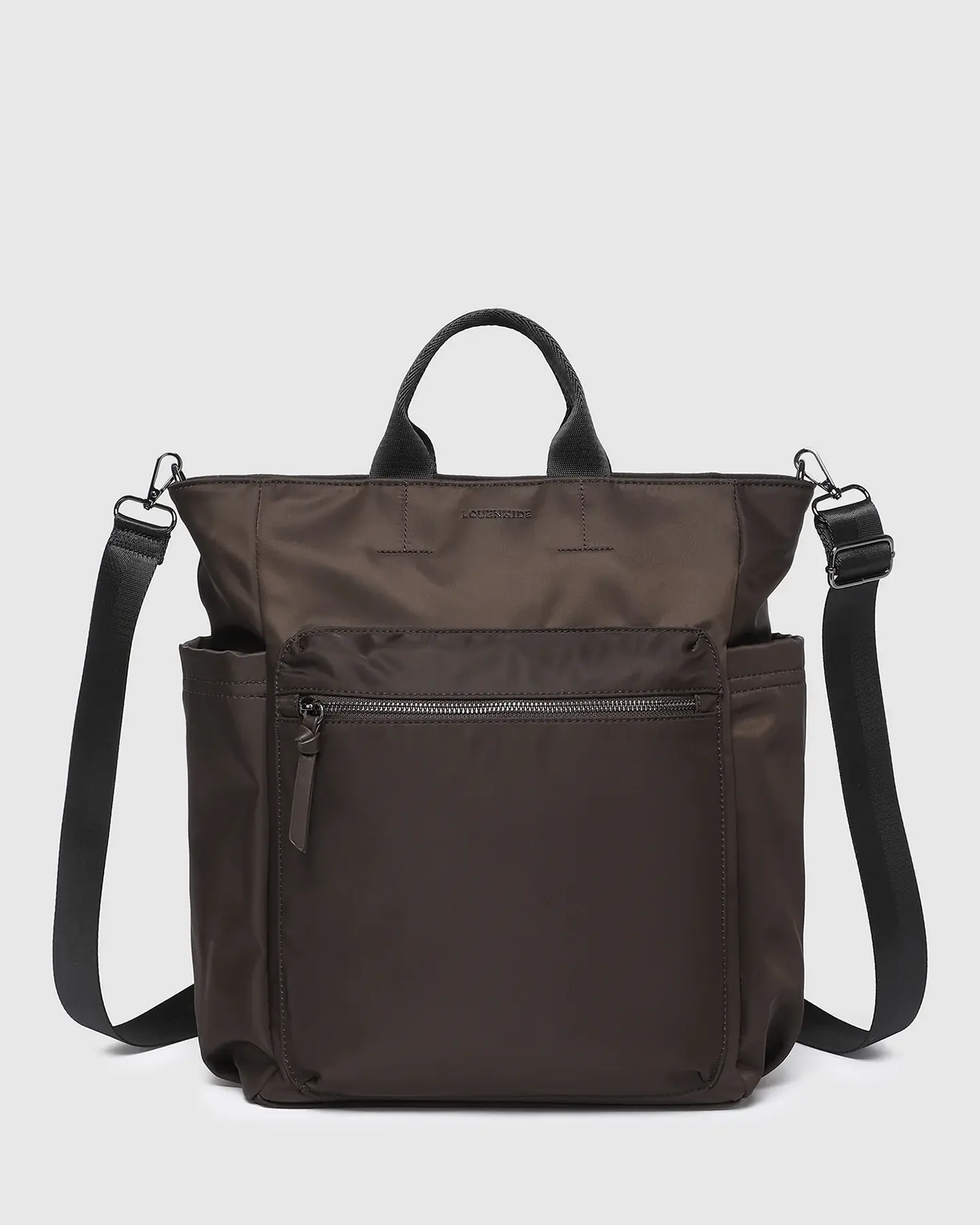 Bronx Nylon Backpack - Chocolate