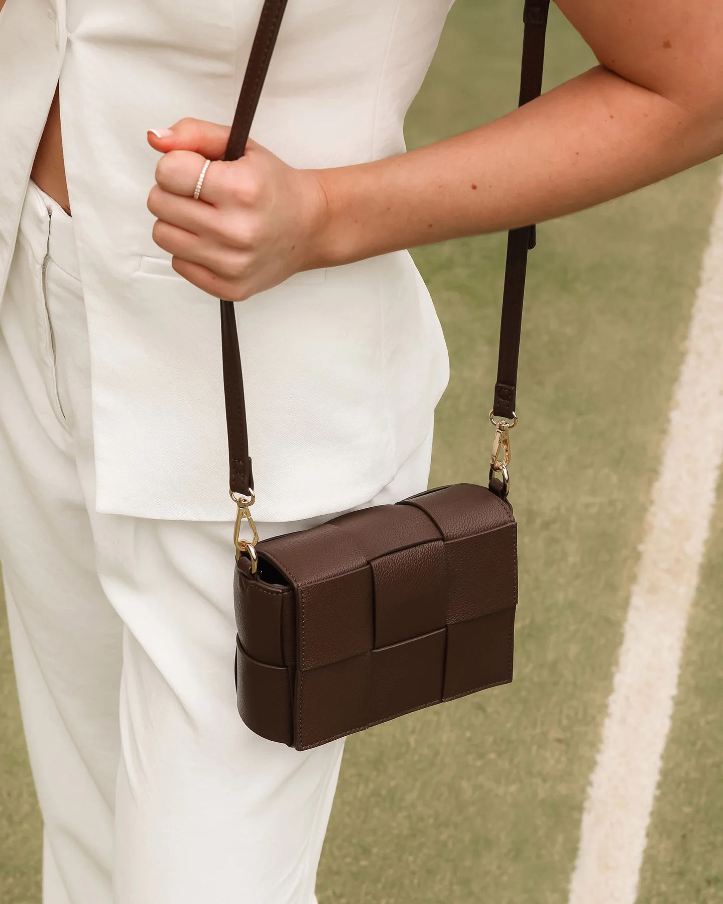 Josephine Crossbody Bag - Chocolate
