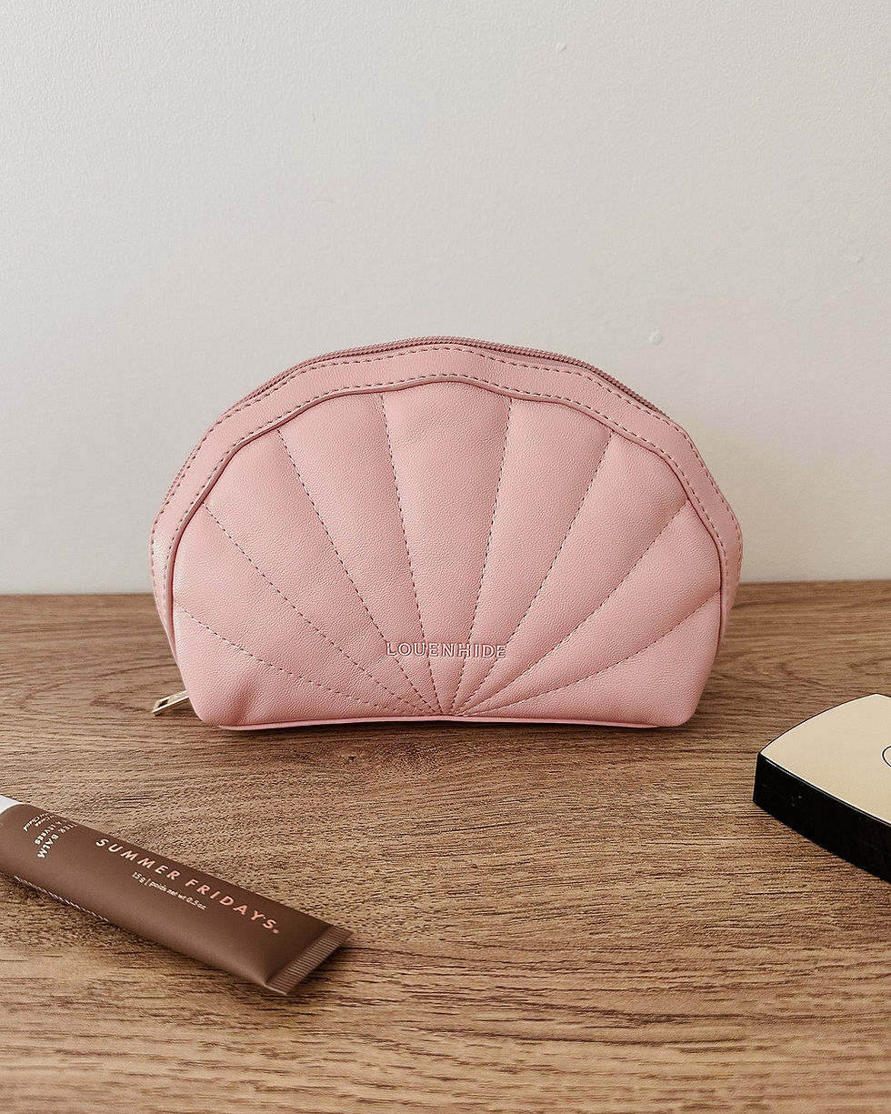 Thumbnail: Shell Makeup Bag - Pink