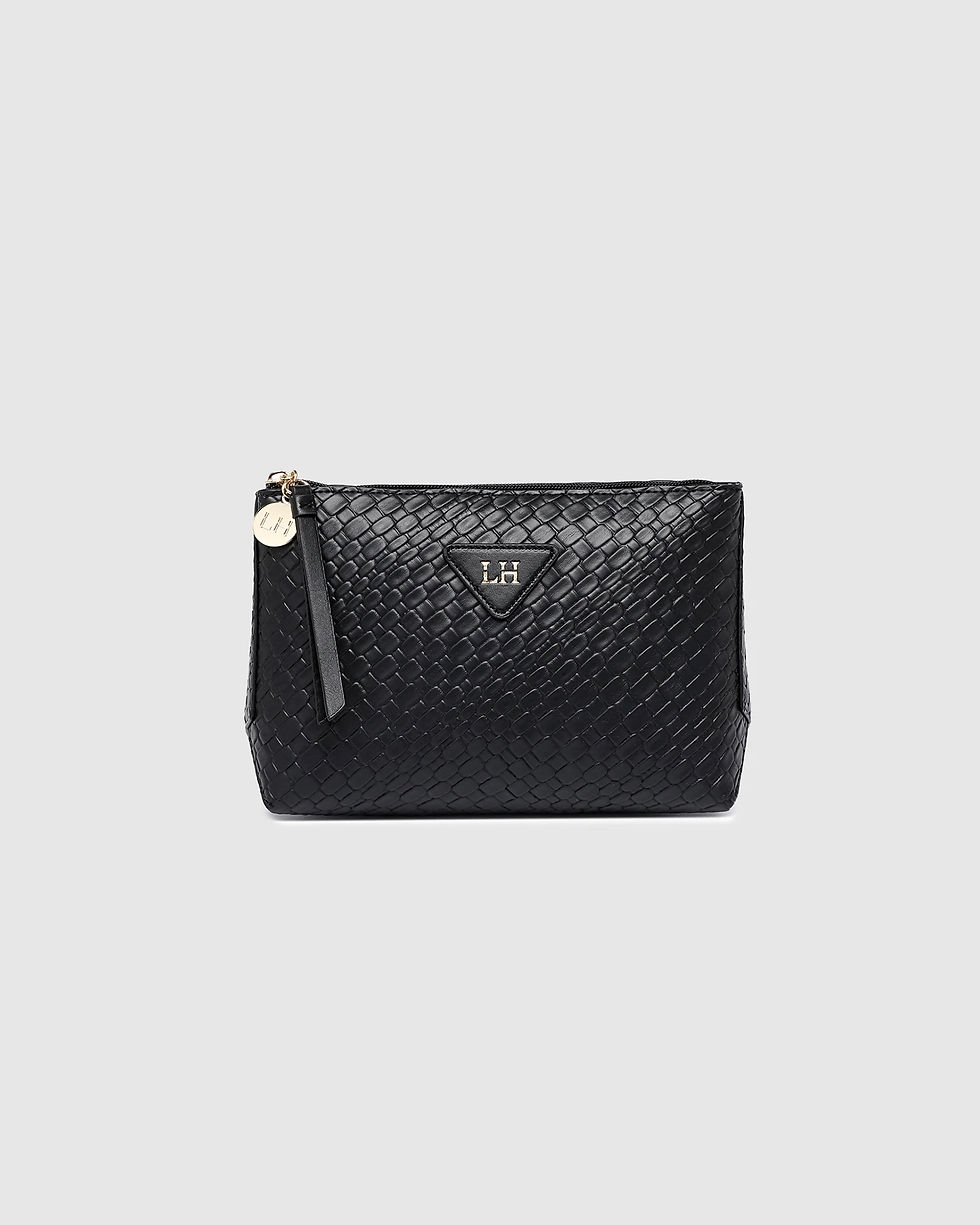 Carlo Makeup Bag - Black