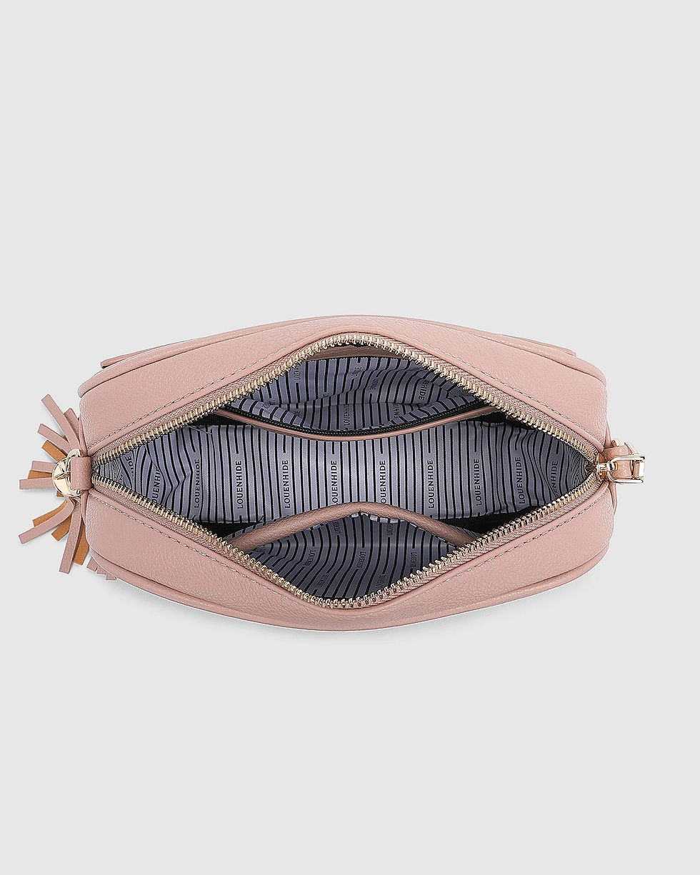 Thumbnail: Jacinta Gia Crossbody Bag - Dusty Pink