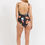 Thumbnail: Cabana Twist One Piece Swimsuit - Brasil Black