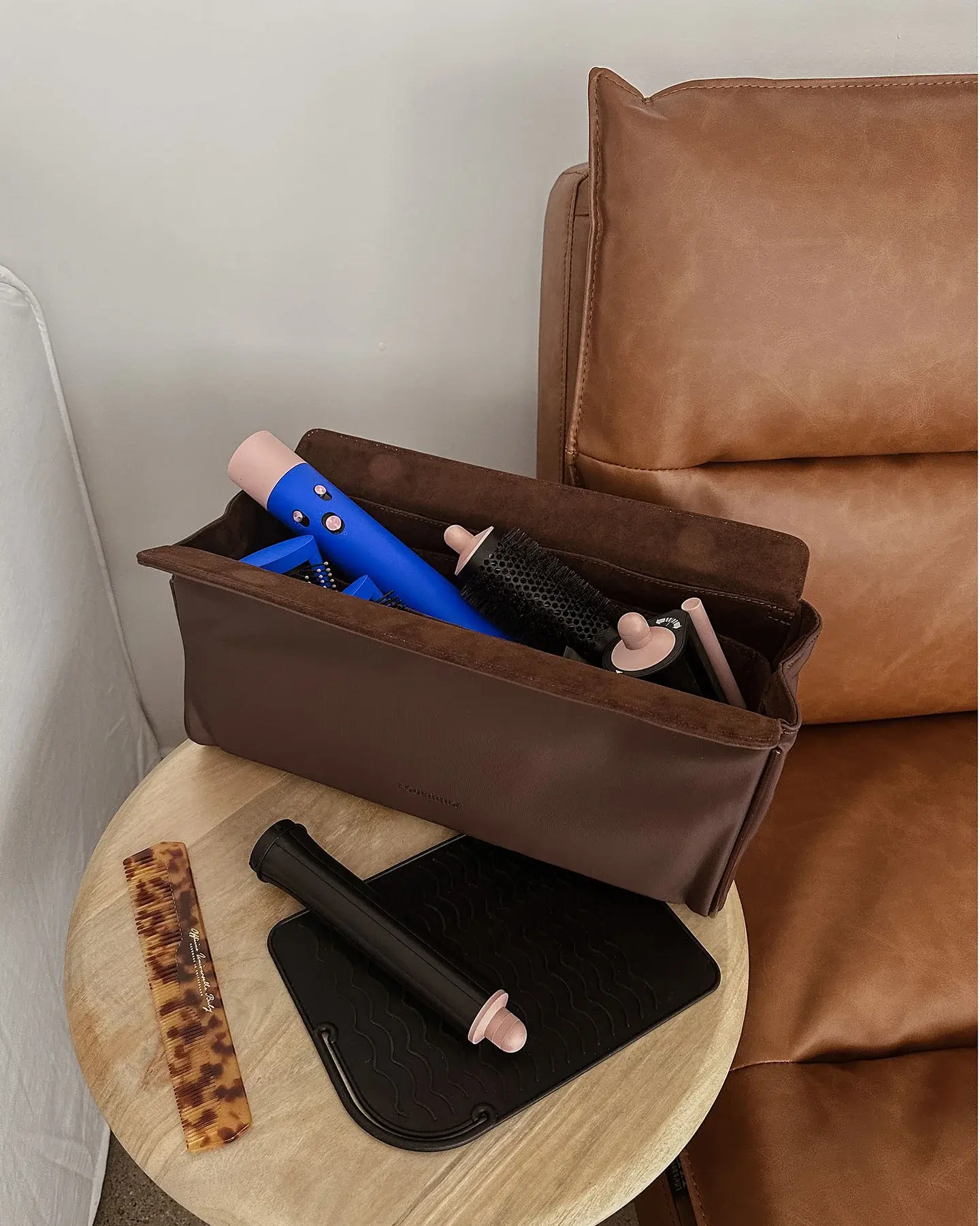 Margot Hair Tool Travel Case - Chocolate