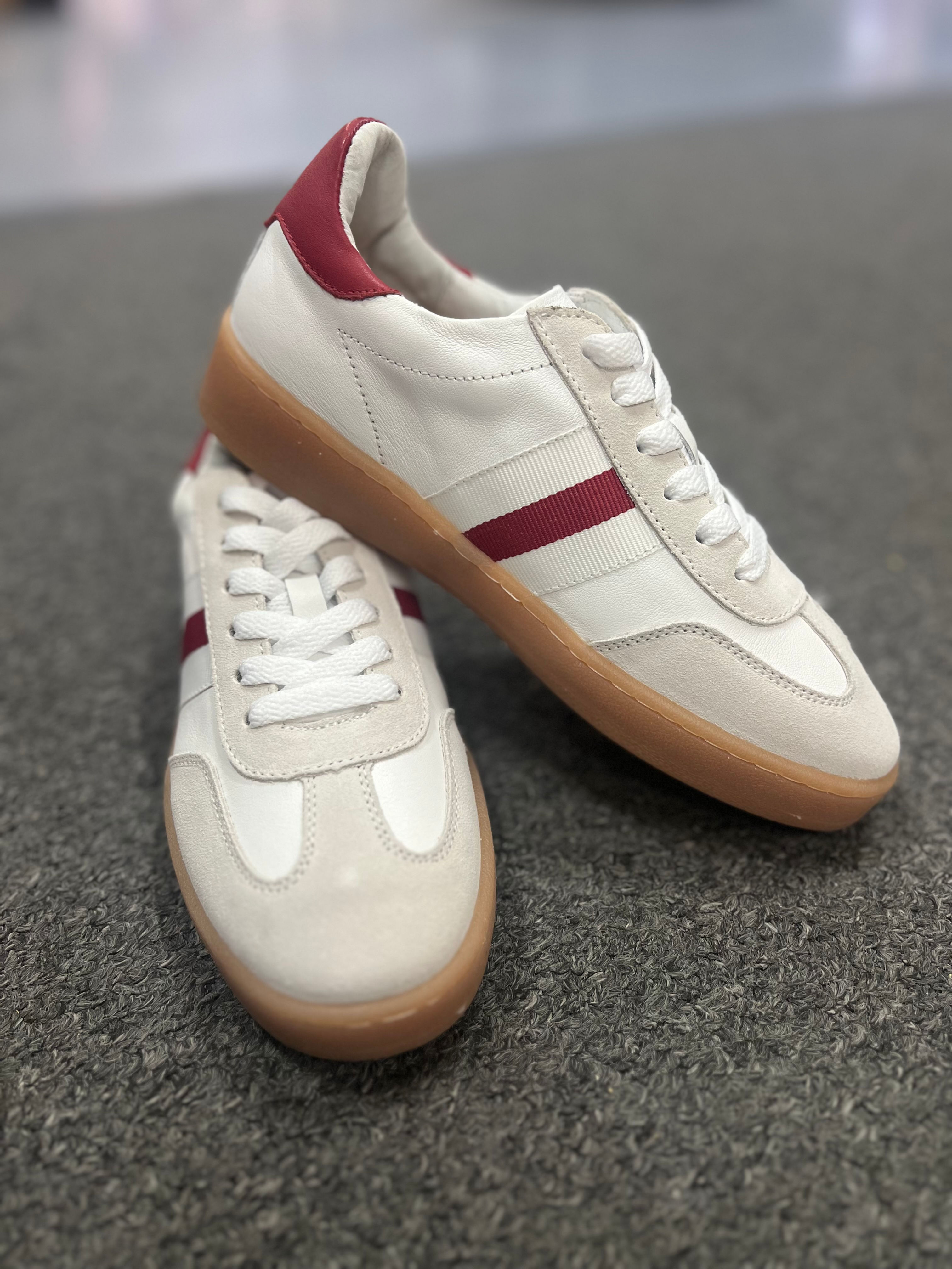 Aloha Sneaker - Red / White / Red - Alfie &  Evie