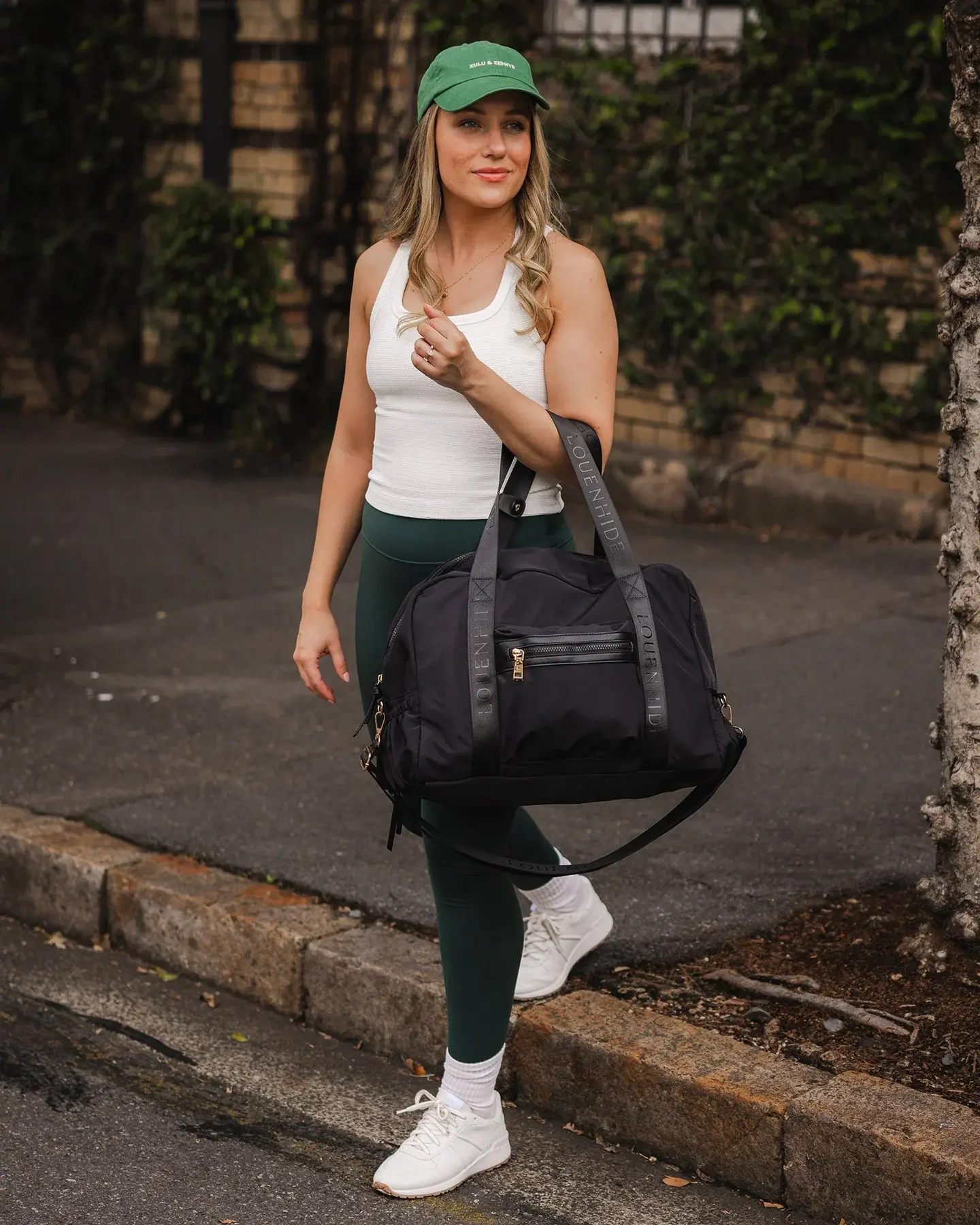 Jenn Nylon Travel Bag - Black