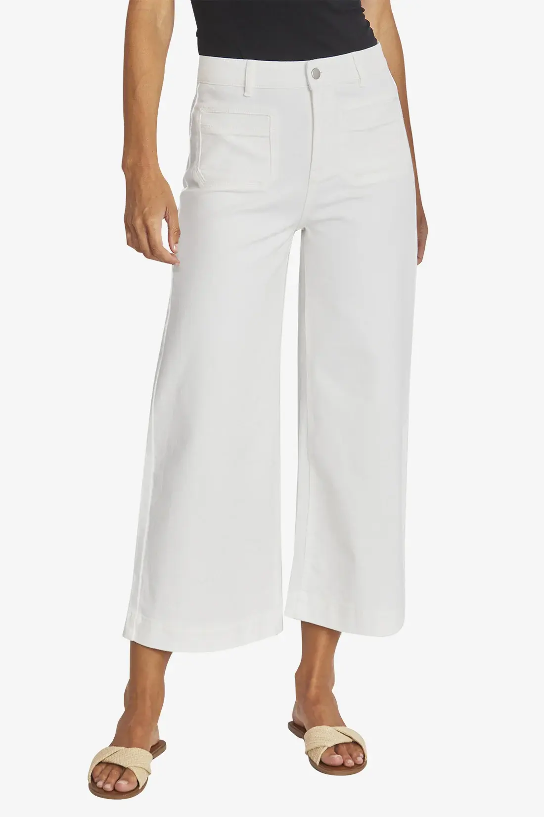 Brooke Pocket Pant - Ivory