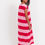 Thumbnail: Jardin Stripe T-Shirt Dress - Garnet