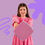 Thumbnail: Lilac Gingham Mini Bento Lunch Box