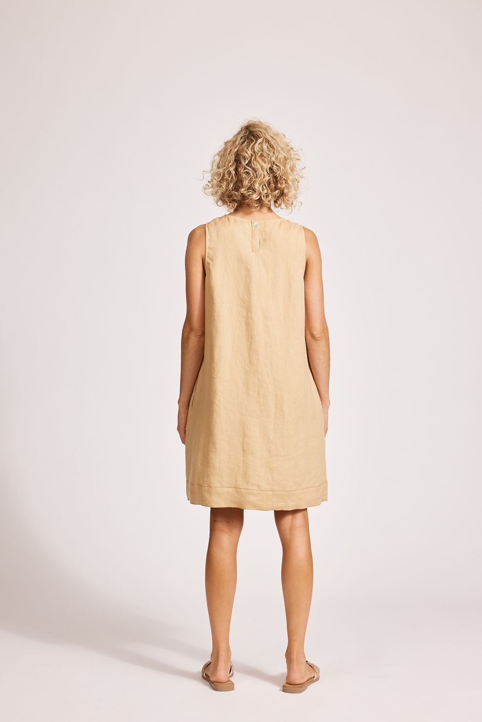 Thumbnail: Miramar Tank Dress - Camel