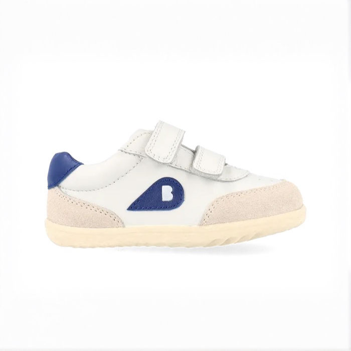 Bobux Champ - Chalk/Gentian Blue