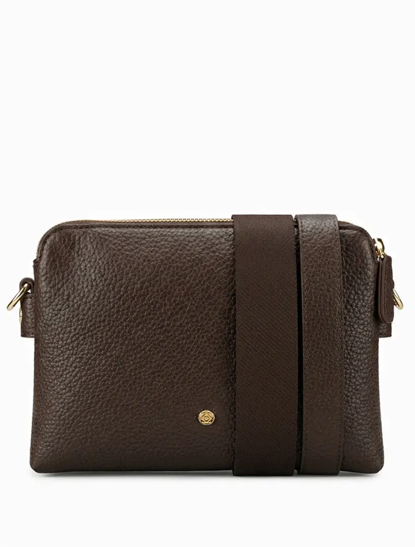 Margaret Cross Body Bag - Chocolate