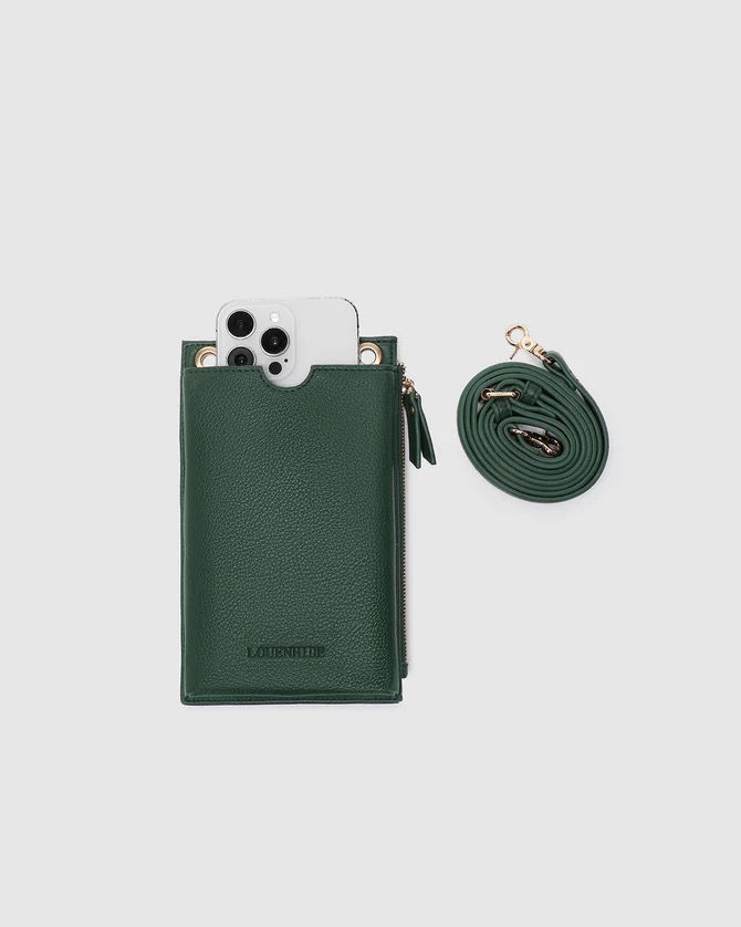 Thumbnail: Suki Phone Bag - Forest Green