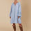 Thumbnail: Aphrodite Relaxed Dress - Sky