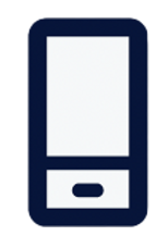 sms blue icon