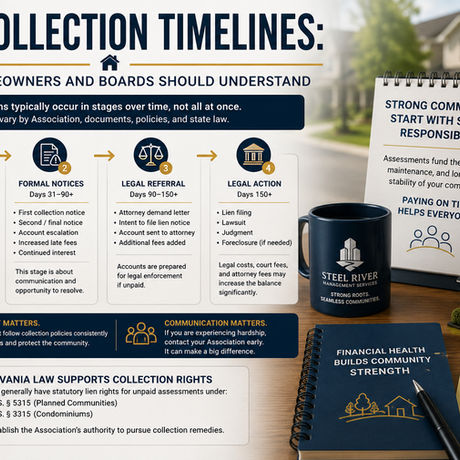 HOA Collection Timelines:

What Homeowners and Boards Should Understand