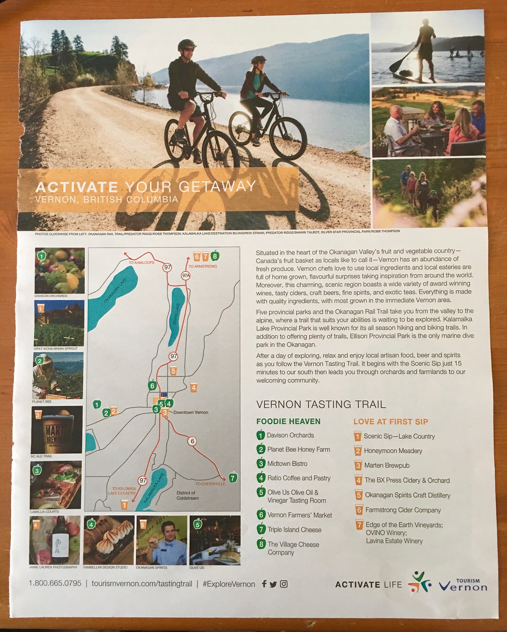 Adventure Bay Vernon Nearby Activities