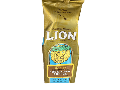 LION 100% Konaコーヒー 24Kゴールドロースト 粉198g 2袋 LION 100% Konaコーヒー 24Kゴールドロースト 粉198g 2袋 Amazon