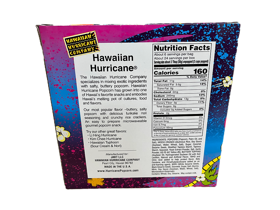 Thumbnail: Hurricane Popcorn, Mochi Crunch & Nori