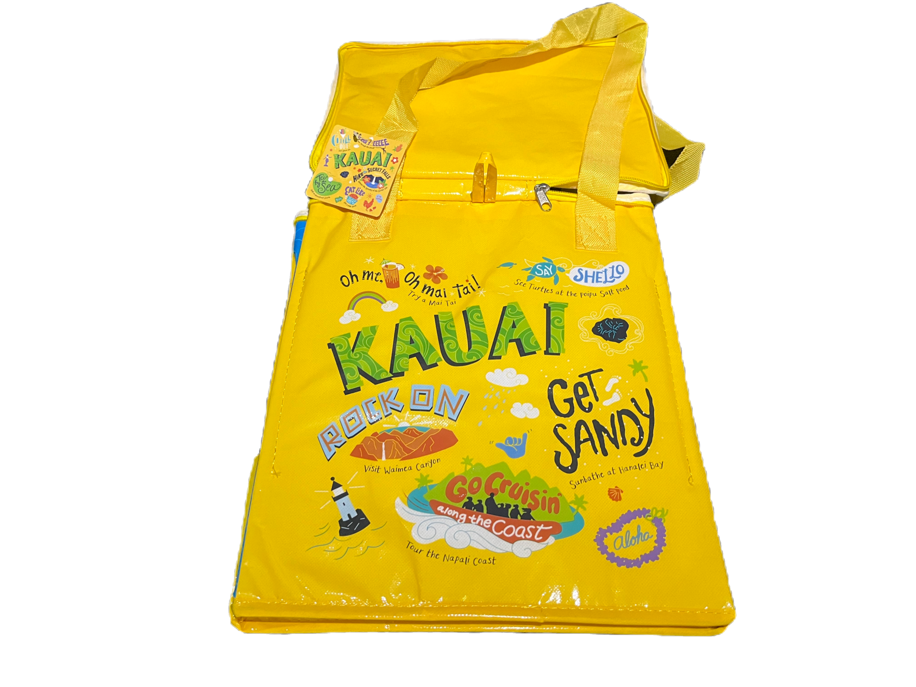 Foodland Insulated Kauai Yellow Tote Bag