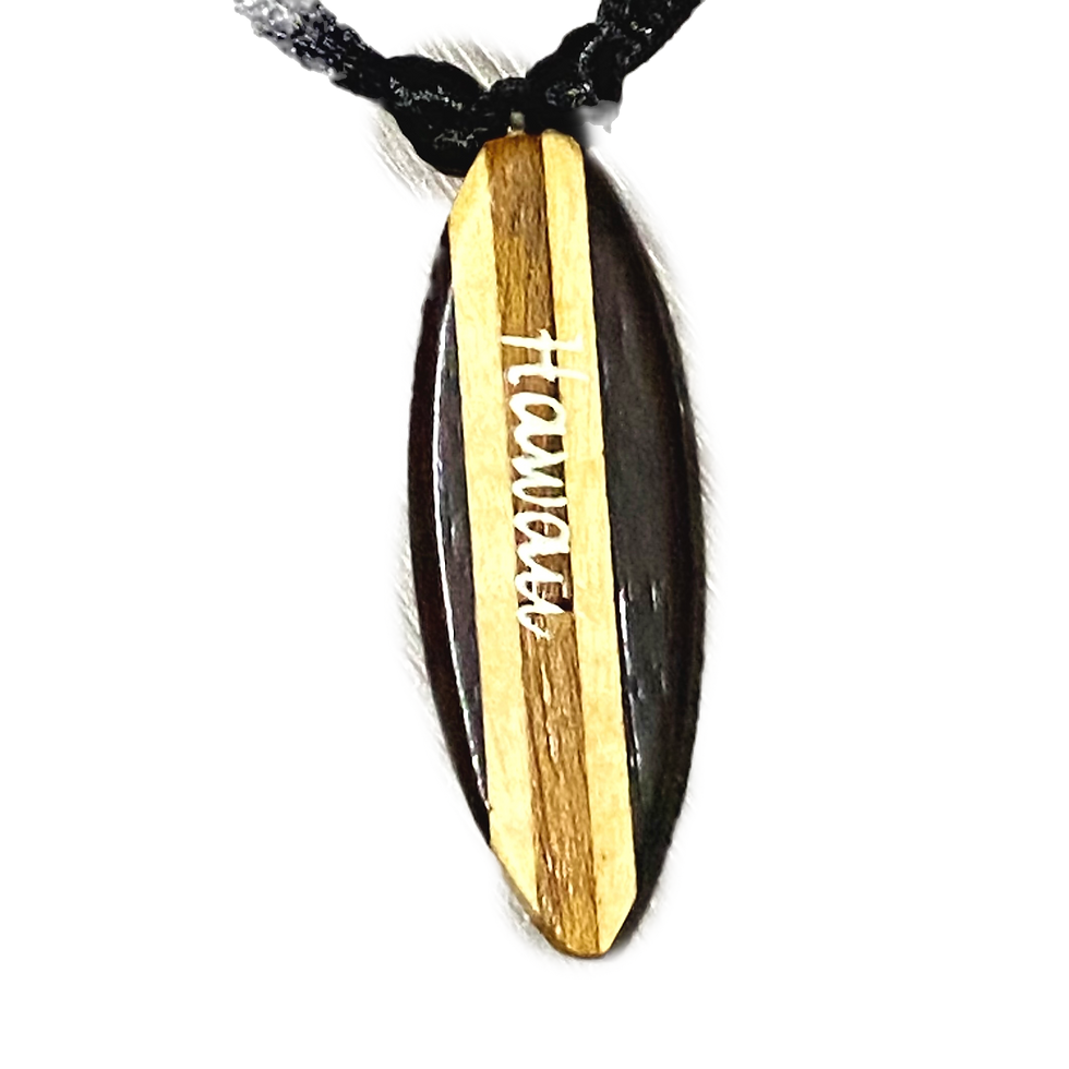 Surfboard Necklace Hawaii
