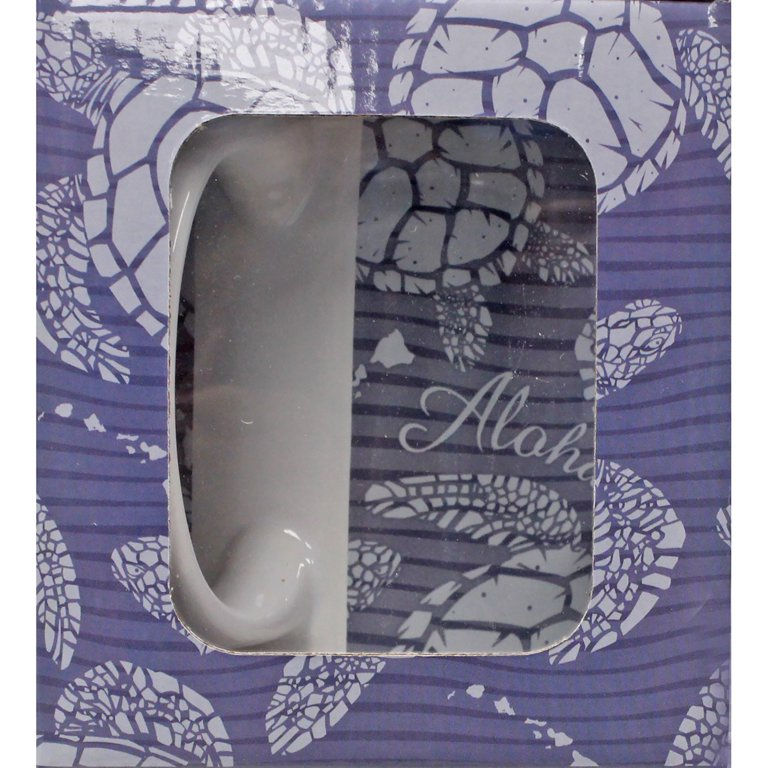 Thumbnail: Aloha Periwinkle Purple Honu Turtle 20oz Coffee Mug