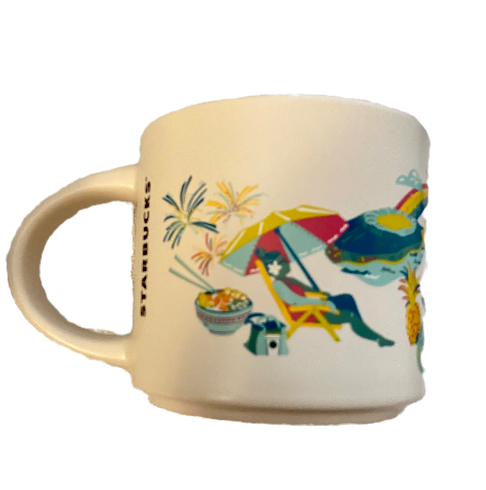 Thumbnail: Starbucks Hawaii Collection Waikiki Life Ceramic Mug