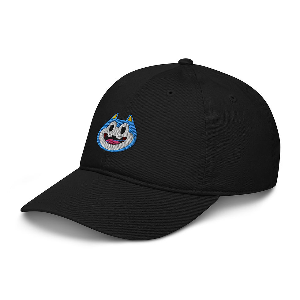 Thumbnail: Stu Face Adult Organic Baseball Cap