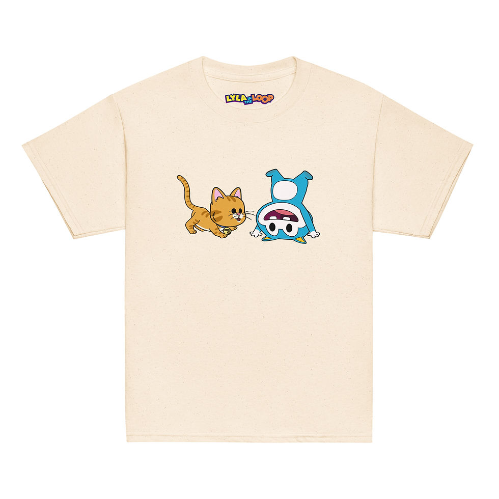 Thumbnail: Kibbles & Stu "Important Business Meeting" Kids Tee