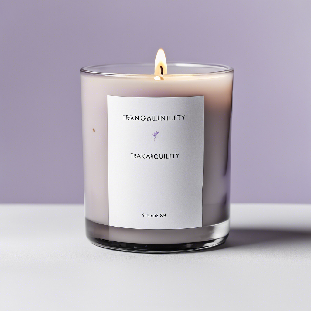 Tranquility Lavender Candle