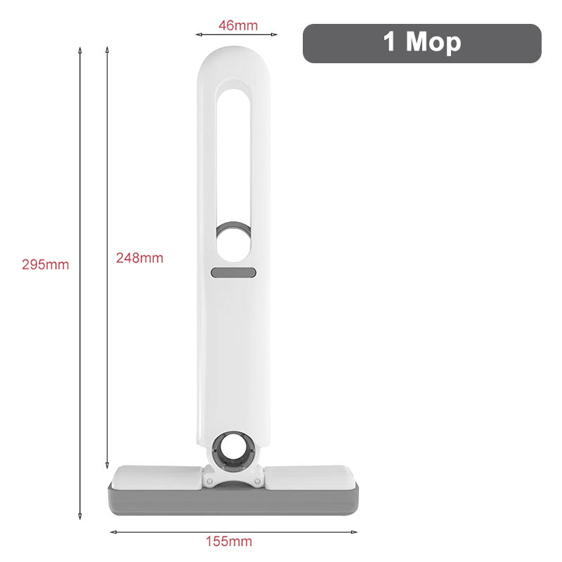 Miniatura: Mini Mop Portátil Autoespremedor com Esponja Superabsorvente